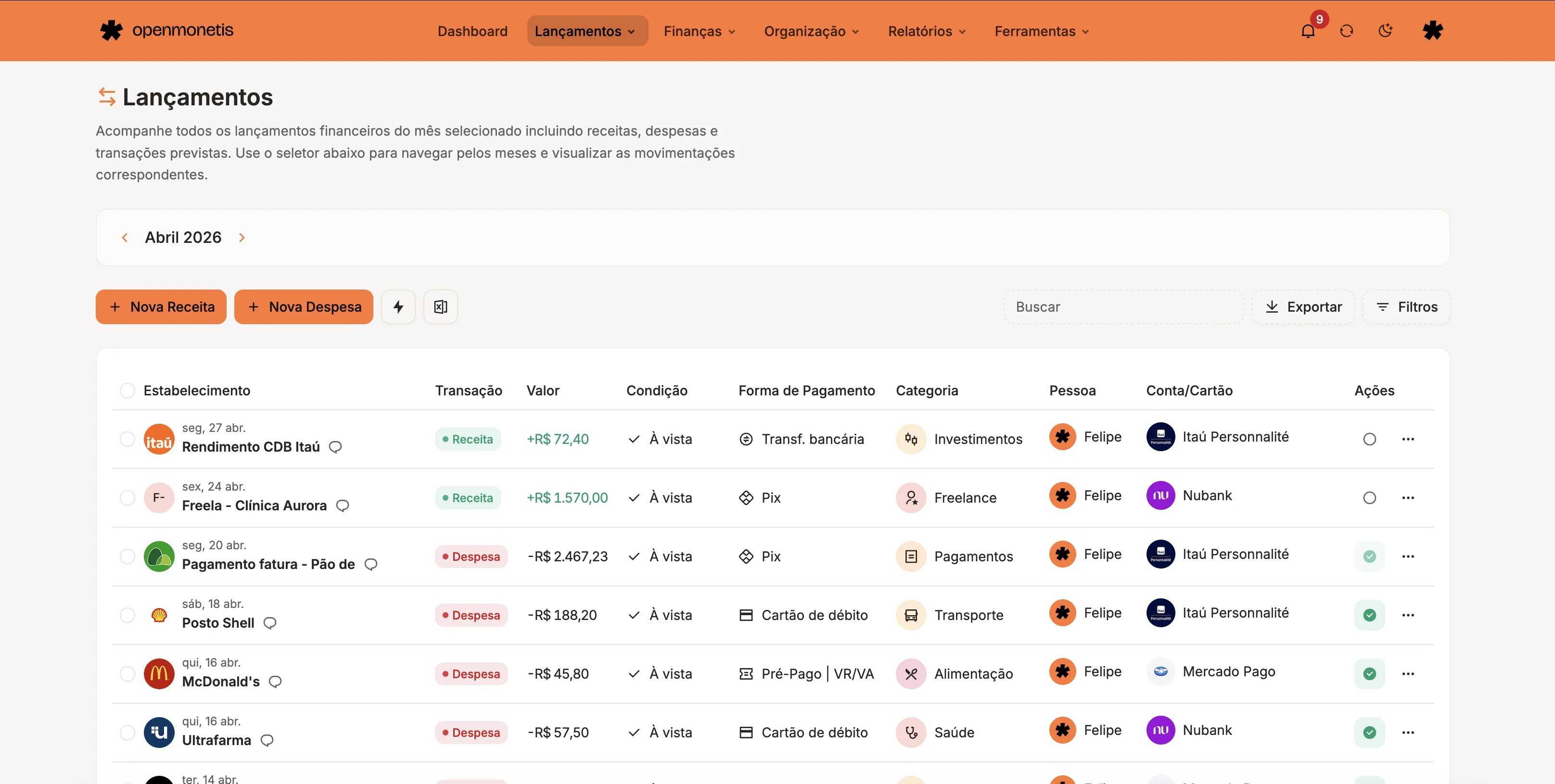 Preview Lançamentos